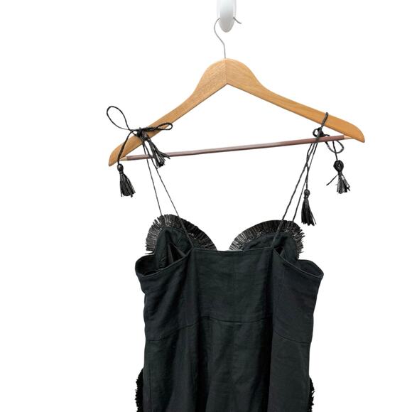 Alice McCall Girls On Film Midi Dress Black Women’s Size 4‎ MSRP $490 - Picture 6 of 15